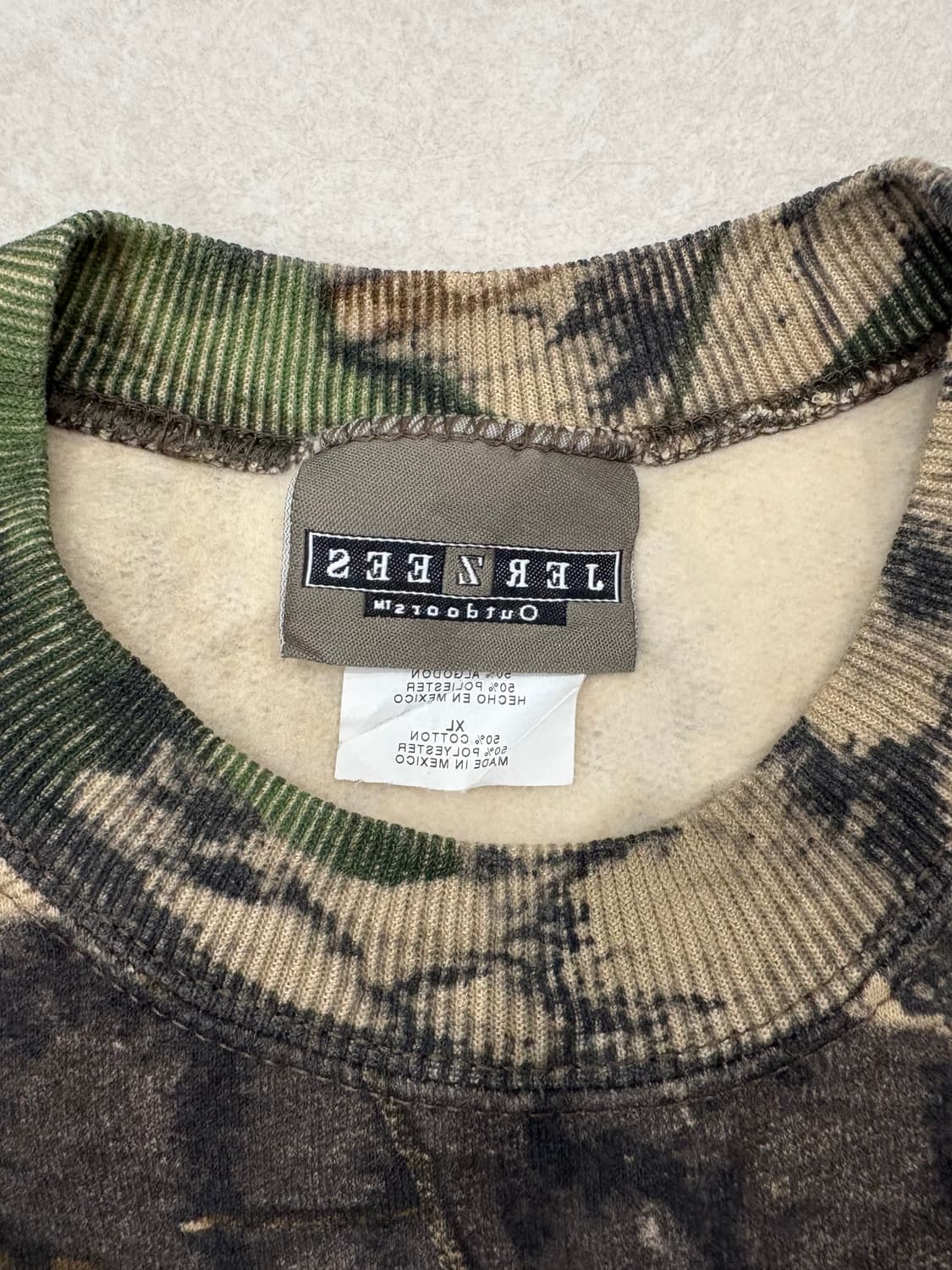 리얼트리카고 패턴 맨투맨 상품이미지5