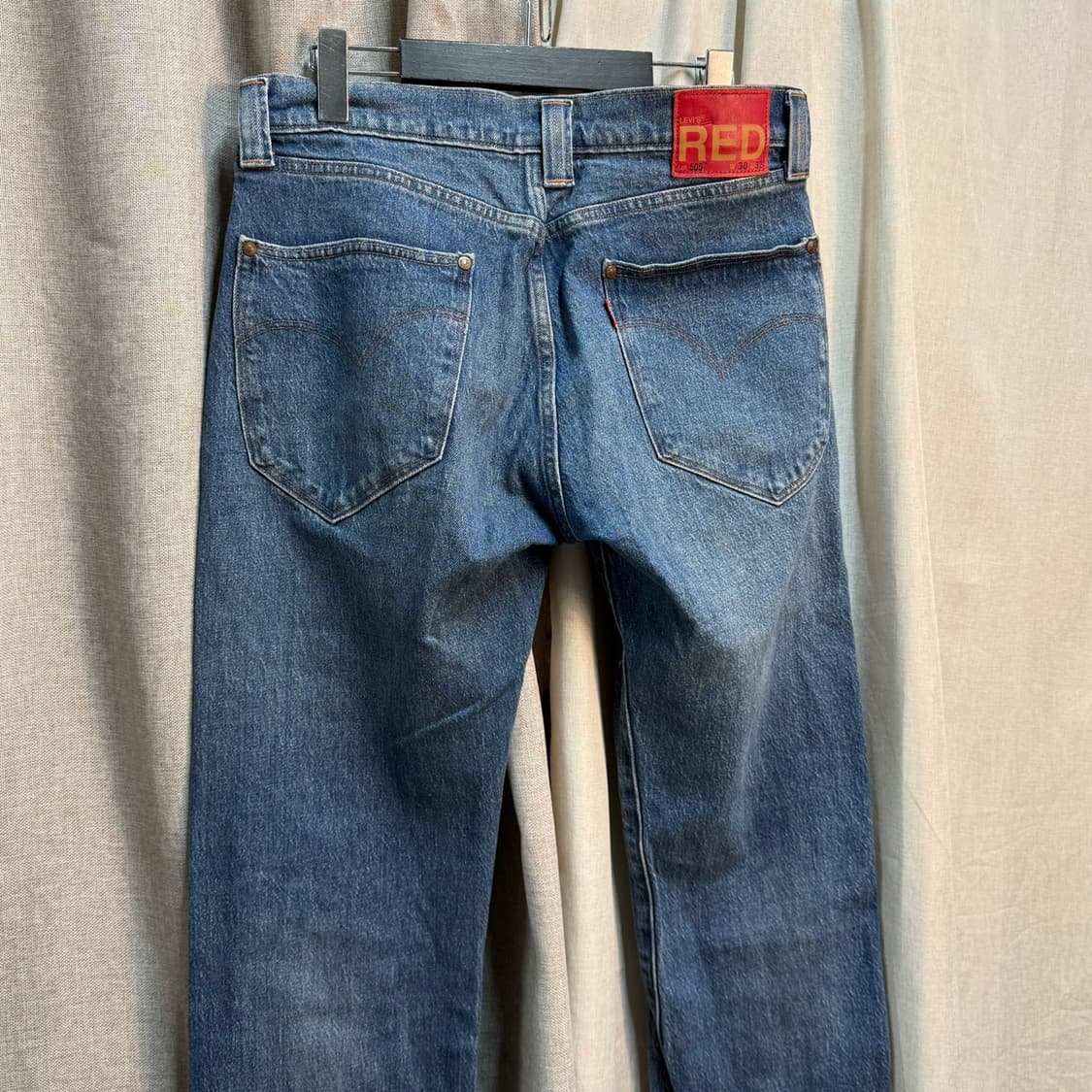 [30X32] 리바이스 505 레드 데님 팬츠 청바지 상품이미지5