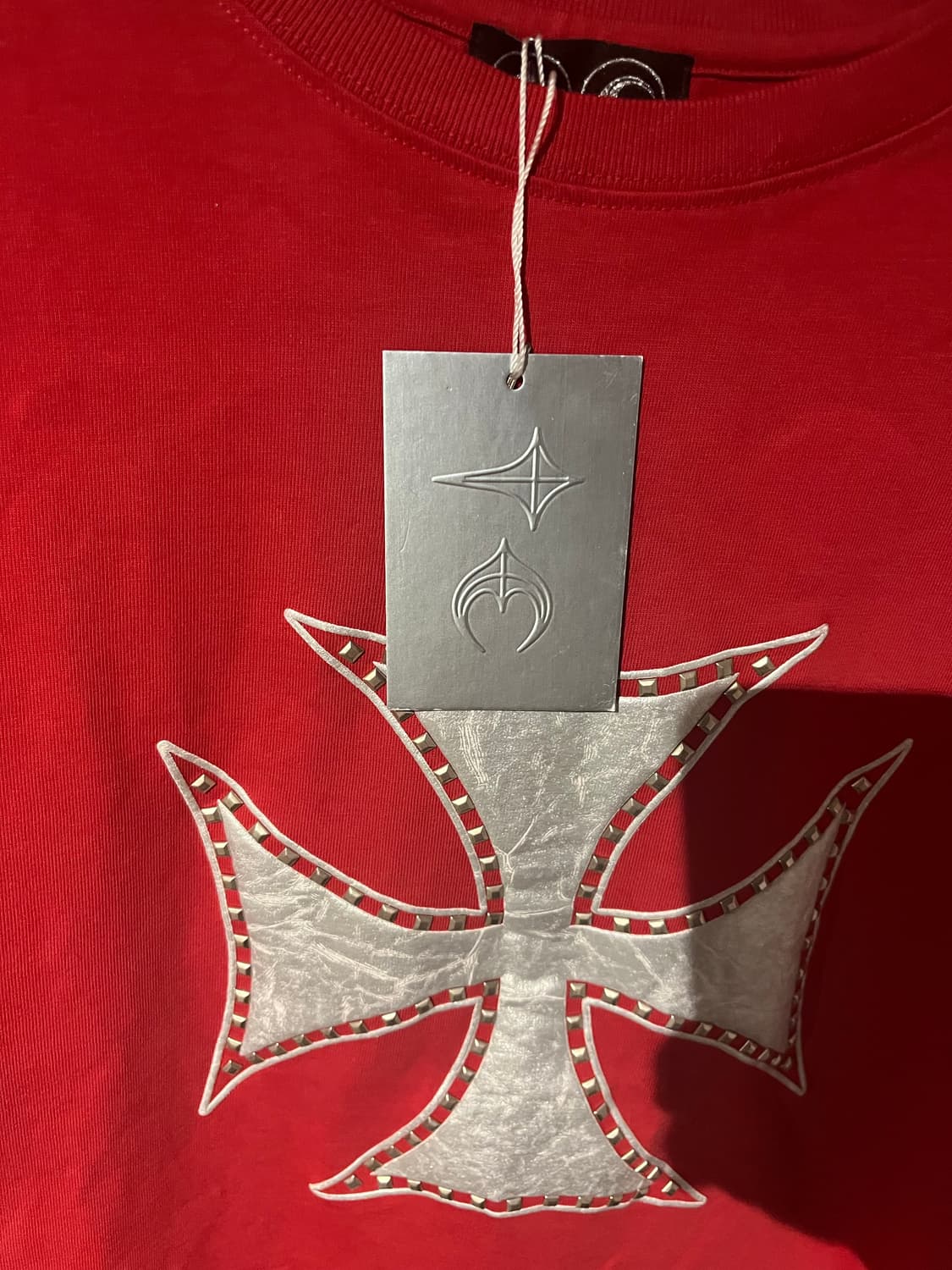 떠그클럽 초퍼 아이콘 티셔츠 레드 상품이미지5