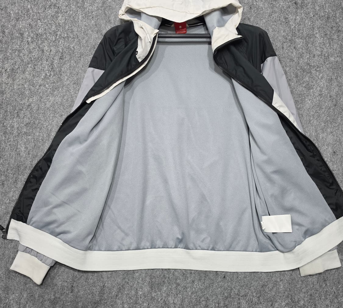 나이키 윈드러너 배색 후드 바람막이 자켓 L 상품이미지3