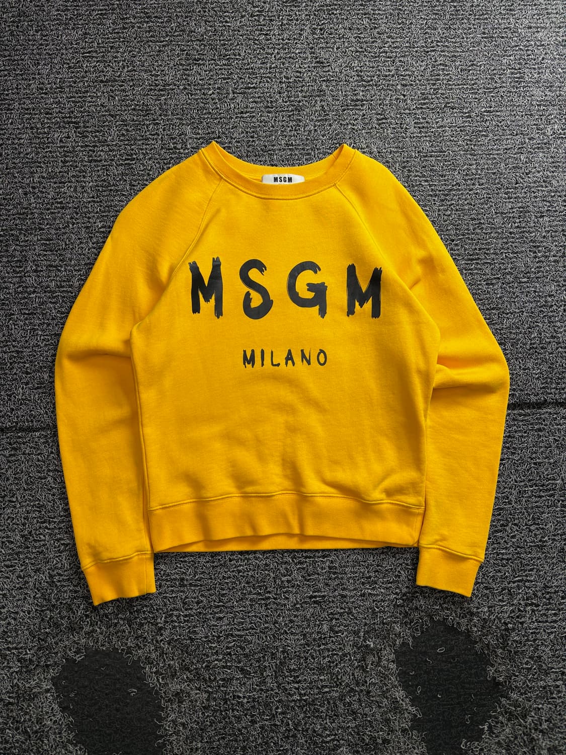 MSGM 밀라노 센터 빅로고 크루넥 맨투맨 3735 상품이미지2