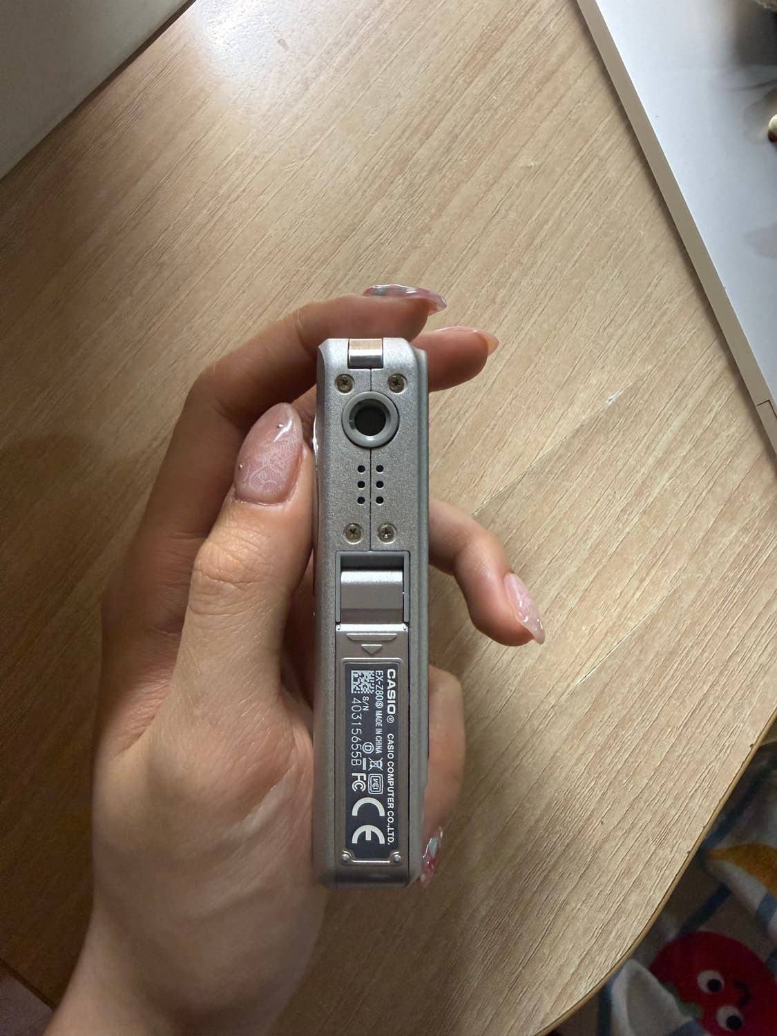 카시오 엑슬림 EX-Z80 실버 빈티지 디카 (토모토모 유인 카메라) 상품이미지4