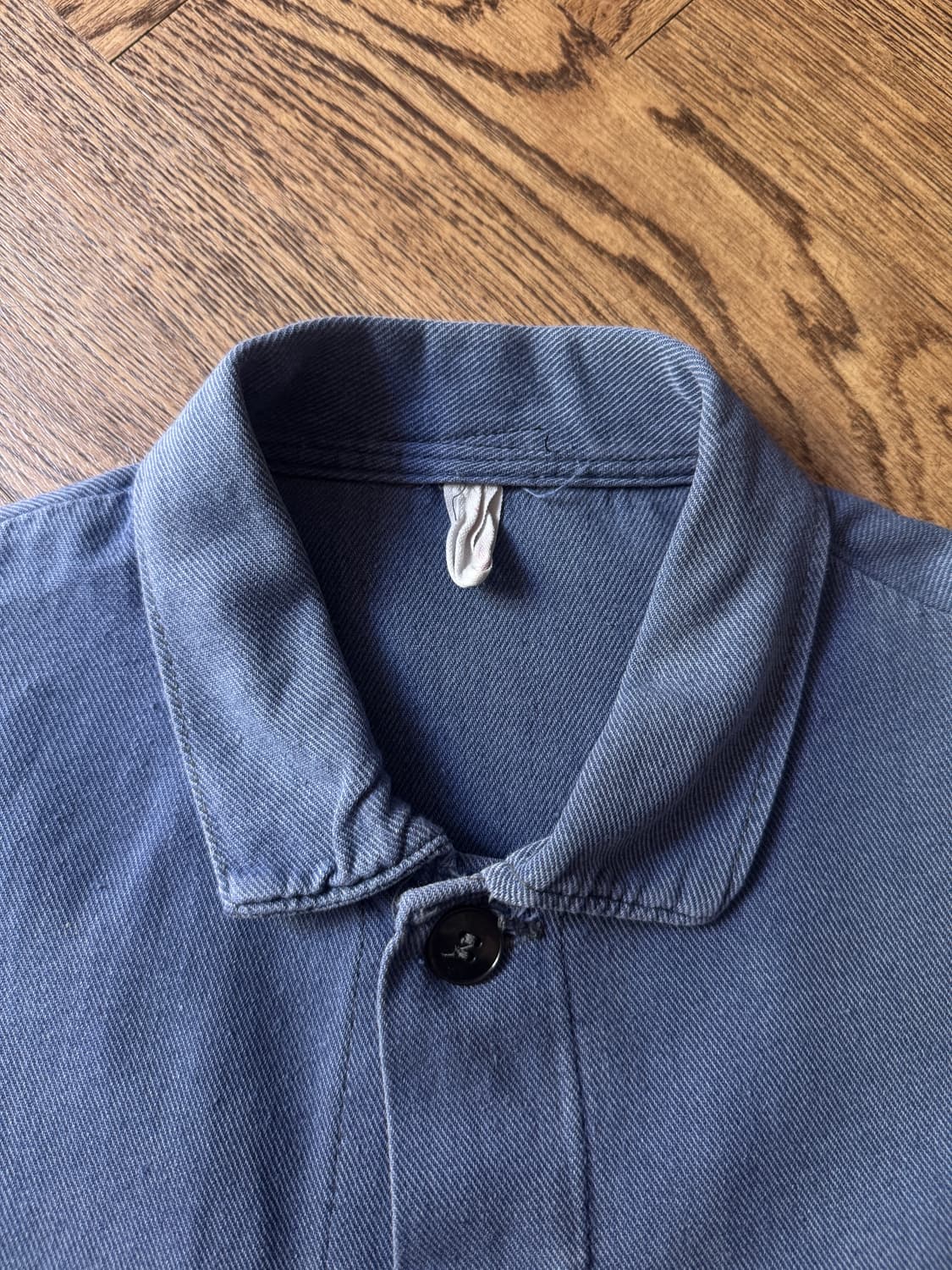 [M]90's 빈티지 페이딩 트윌코튼 프렌치 워크 자켓 상품이미지2