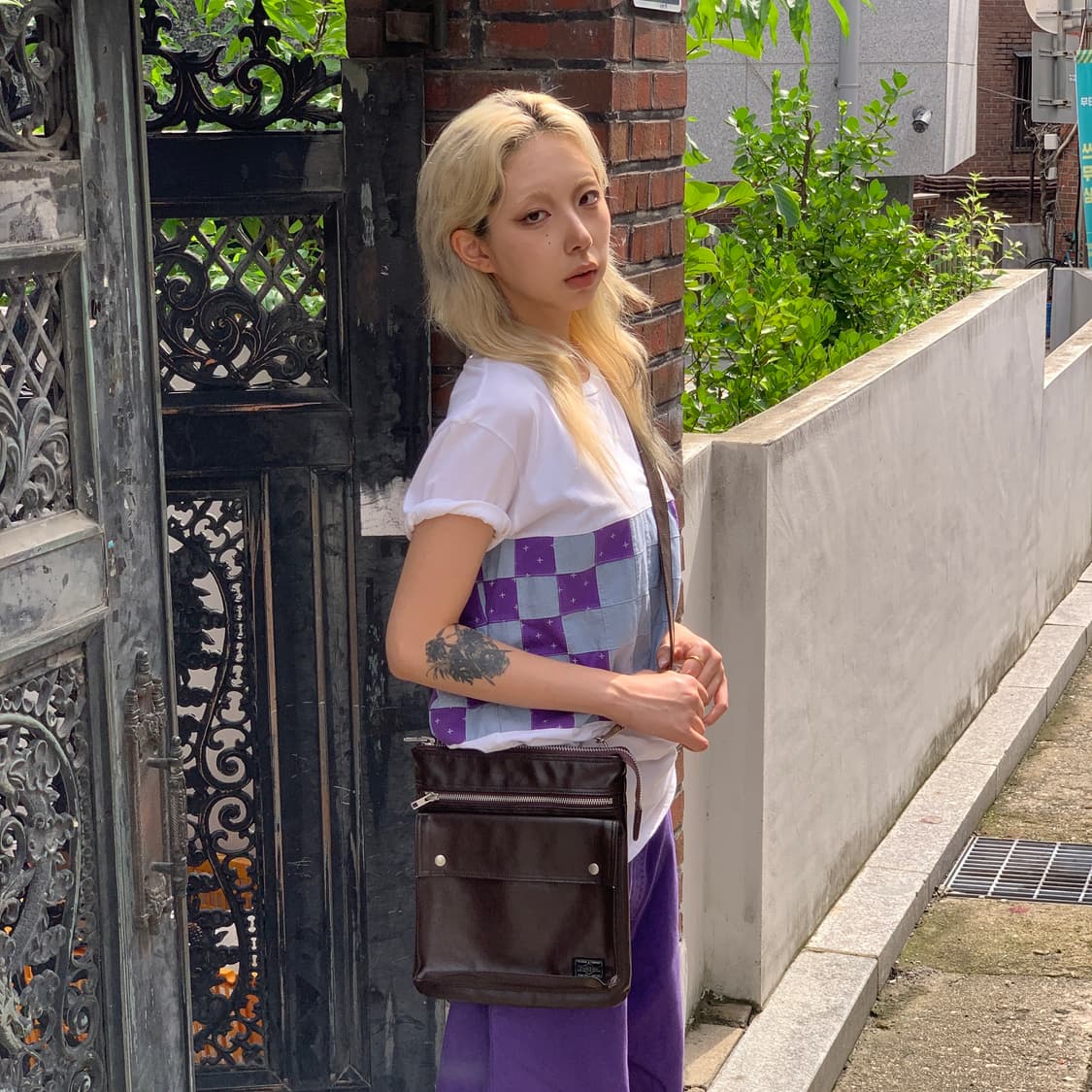 포터 (Porter) 프리스타일 숄더백 (M) 브라운 상품이미지2