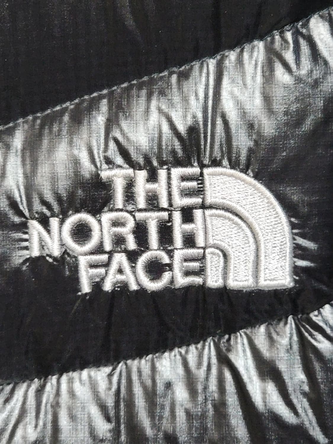 (95) 노스페이스 700 패딩점퍼 블랙 유광 구스다운 자켓  상품이미지4