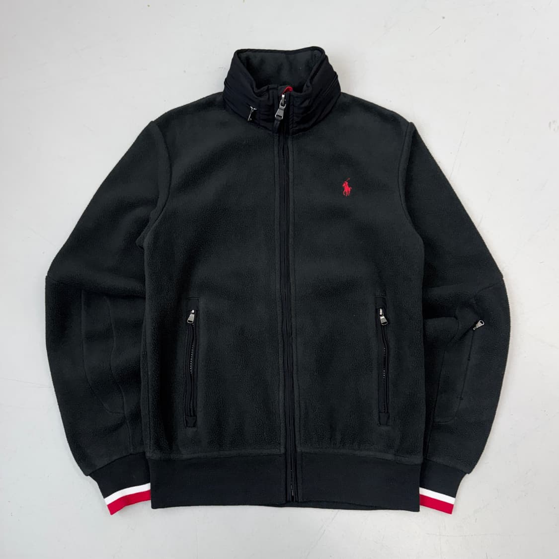 폴로 포니 플리스 자켓 블랙 상품이미지2