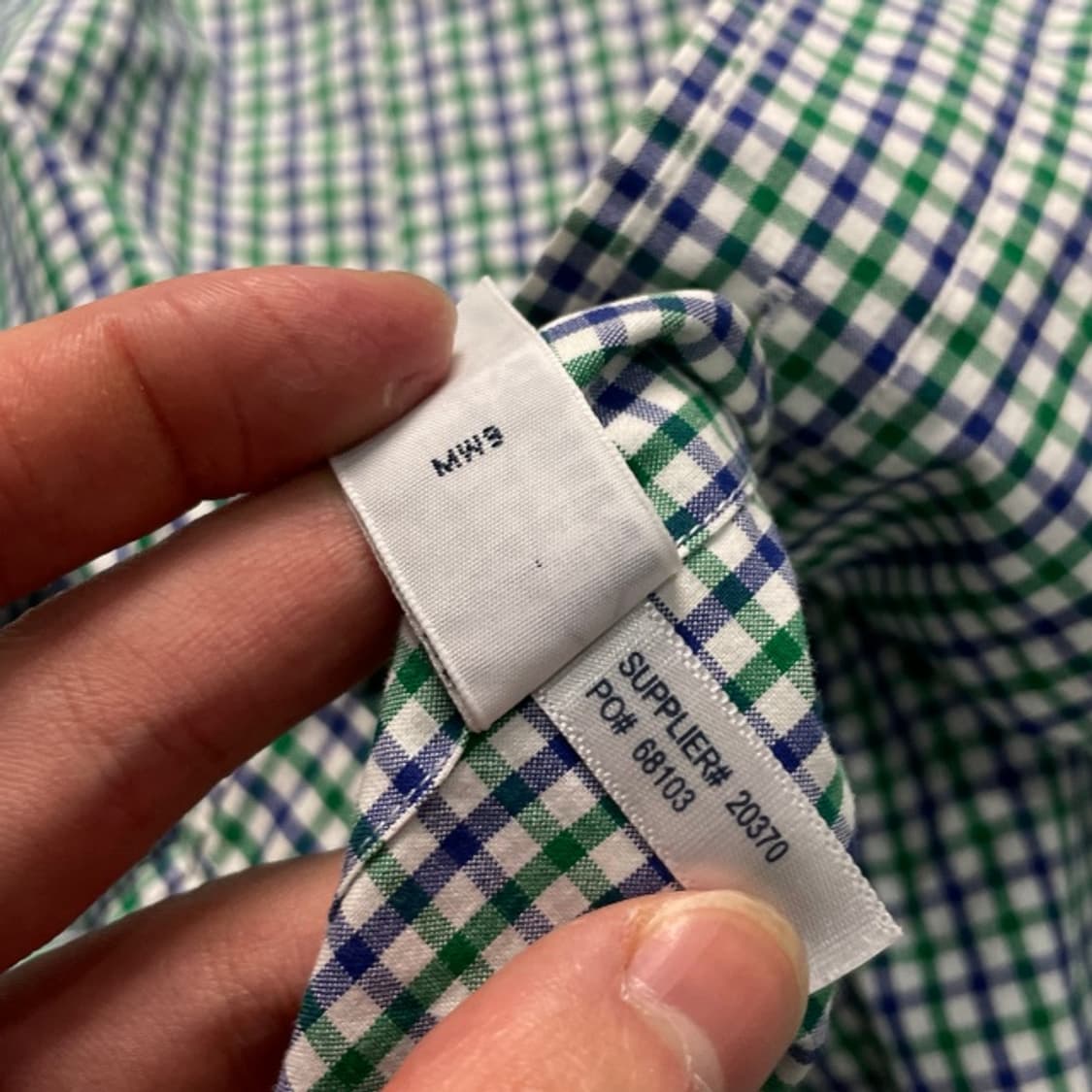 95 폴로 체크셔츠 상품이미지4