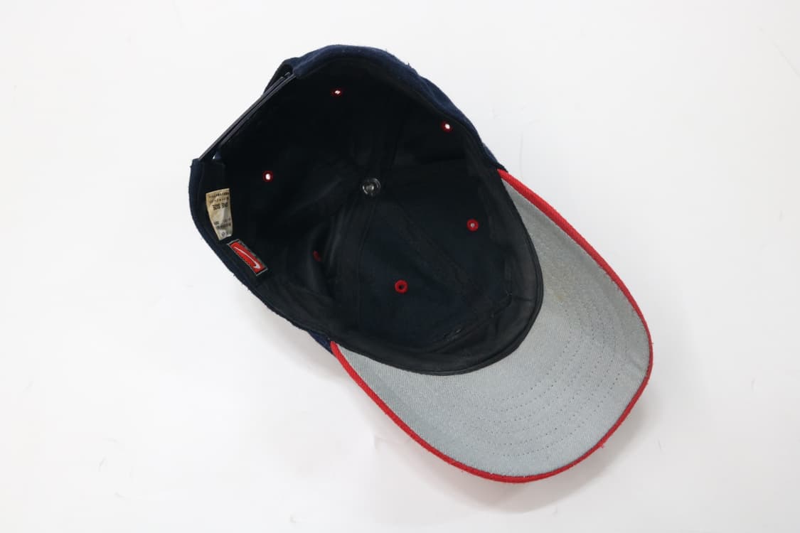 나이키 팀 빈티지 네이비 레드 배색 스냅백 상품이미지4