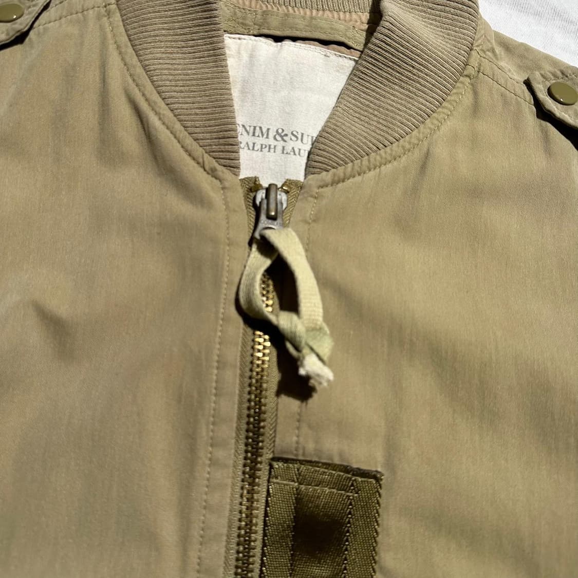 랄프로렌 데님 & 서플라이 성조기 MA-1 항공 점퍼 상품이미지7