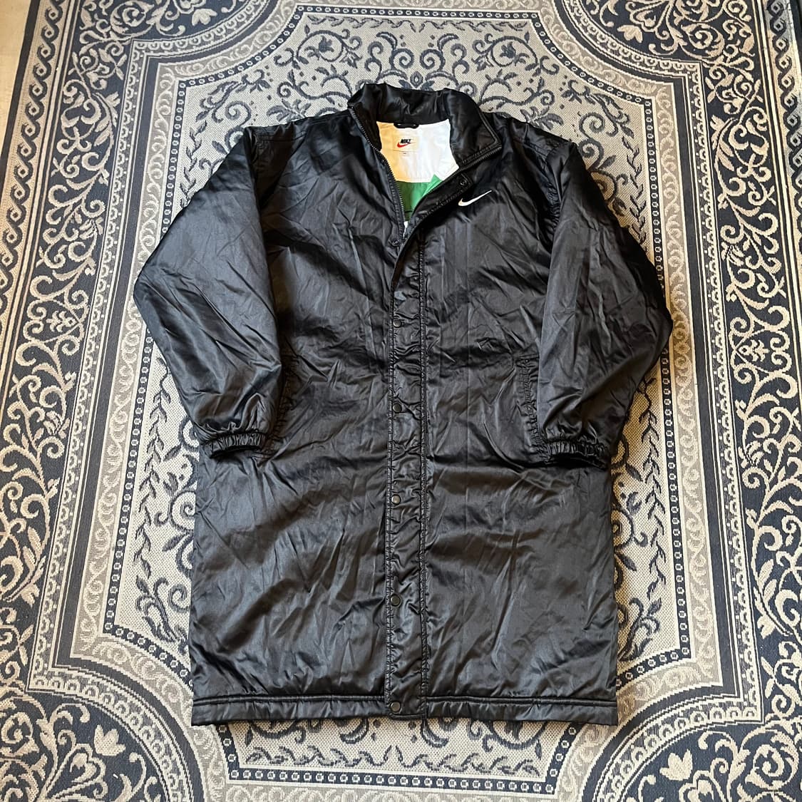 100 나이키 올드스쿨 빅로고 롱 패딩/W2352 상품이미지1