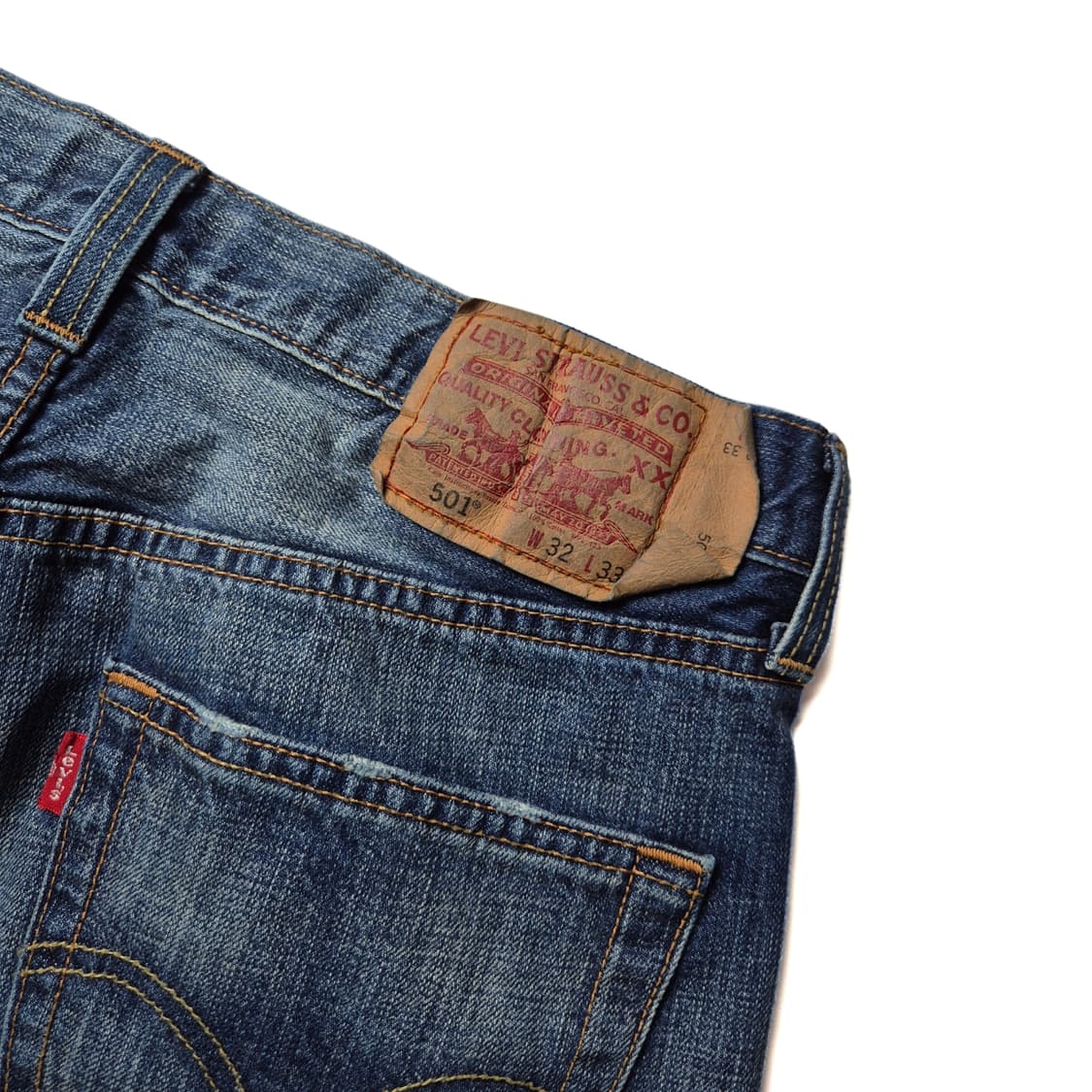 [32x33] 리바이스 501 데님팬츠 상품이미지8