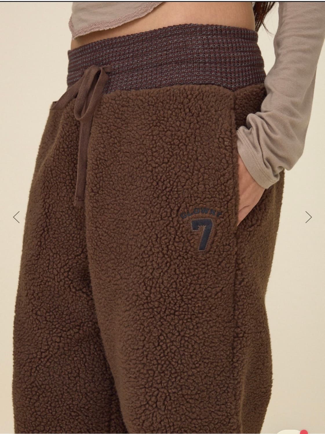 글로니 부클 팬츠 바지 (M) 새제품 상품이미지4