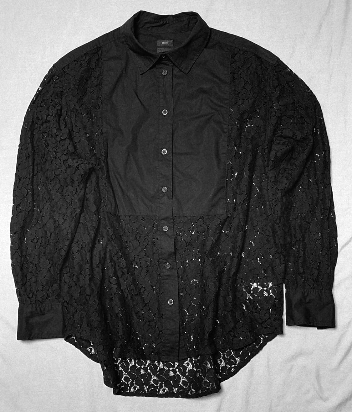 GAP 갭 레이스 믹스 오버사이즈 빅 셔츠 상품이미지2