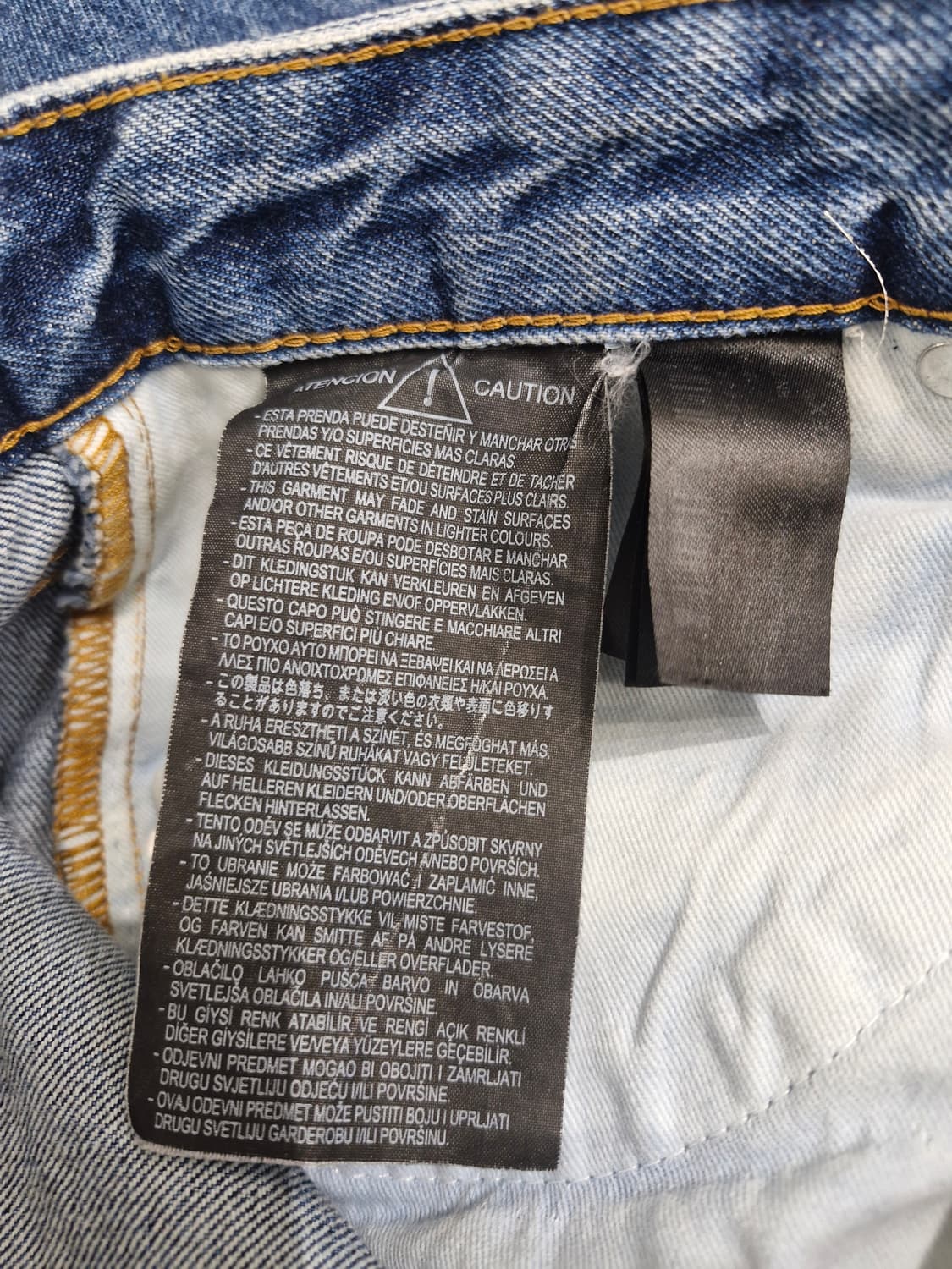 자라 x 스튜디오니콜슨 와이드 레그 진 블루 상품이미지6