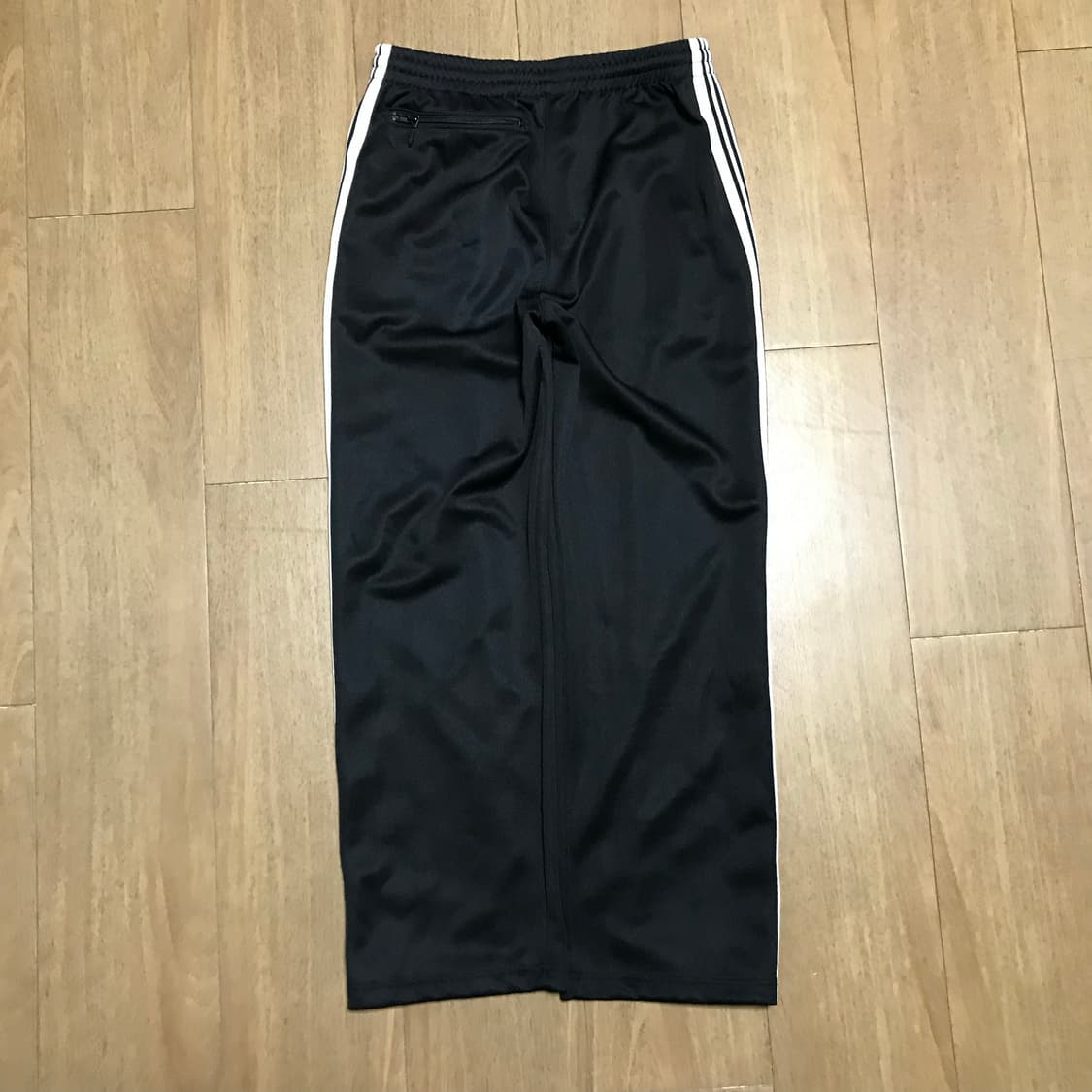 니들스 트랙팬츠 검정 아이보리 스트레이트 s 상품이미지2