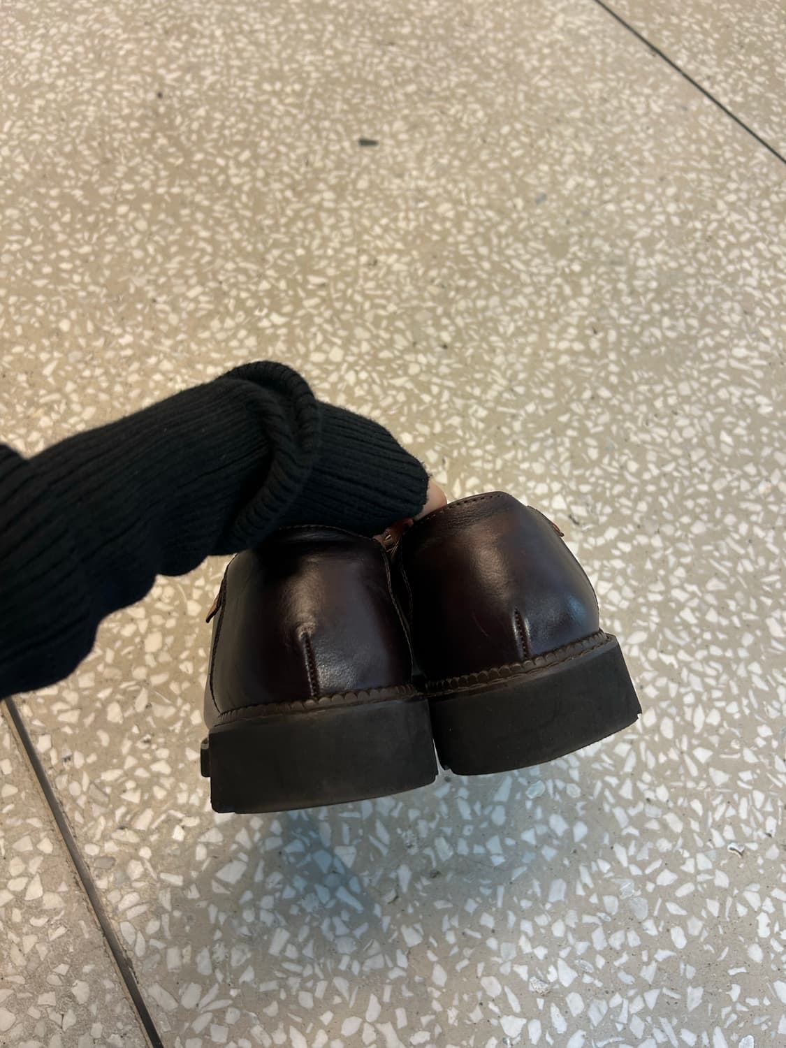 Classico Brown Leather Shoes 상품이미지4