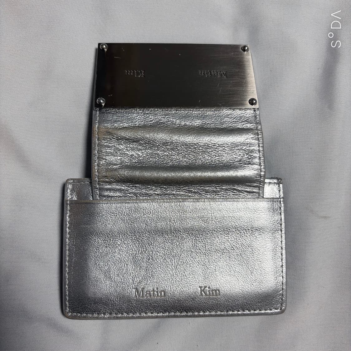 마뗑킴 실버 카드지갑 상품이미지4