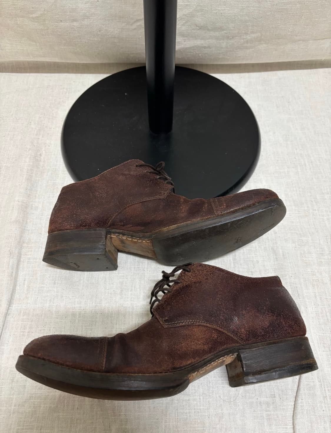 C diem 디스트로이드 홀스 레더 더비 42 상품이미지2