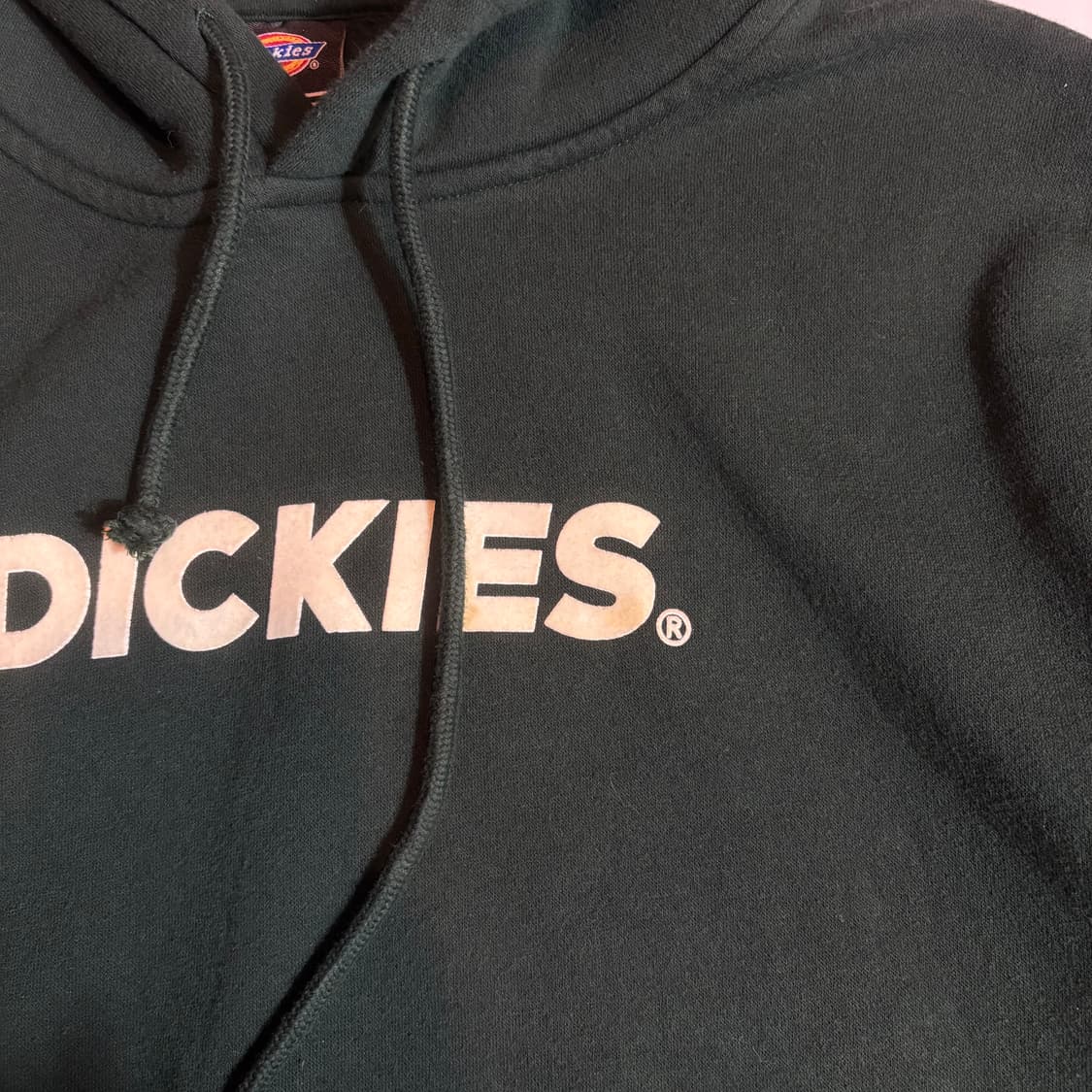 디키즈 그린 로고 후드티  상품이미지3