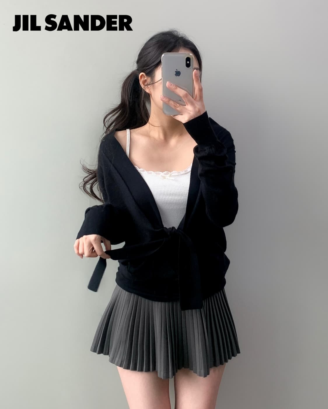 질 샌더 가디건 상품이미지2