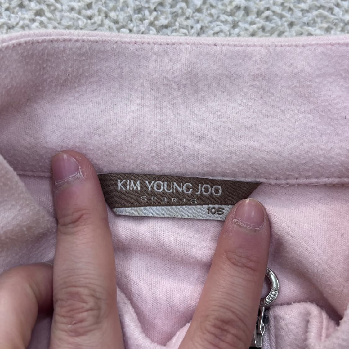 105 김영주스포츠 반집업 티셔츠 0407E1 상품이미지3