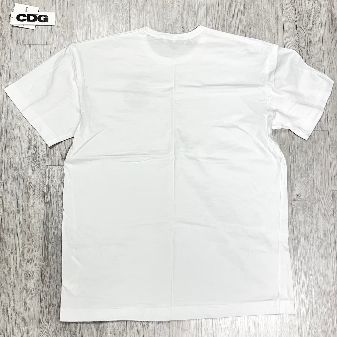 [XXL] 꼼데가르송 CDG2 반팔 화이트 상품이미지2
