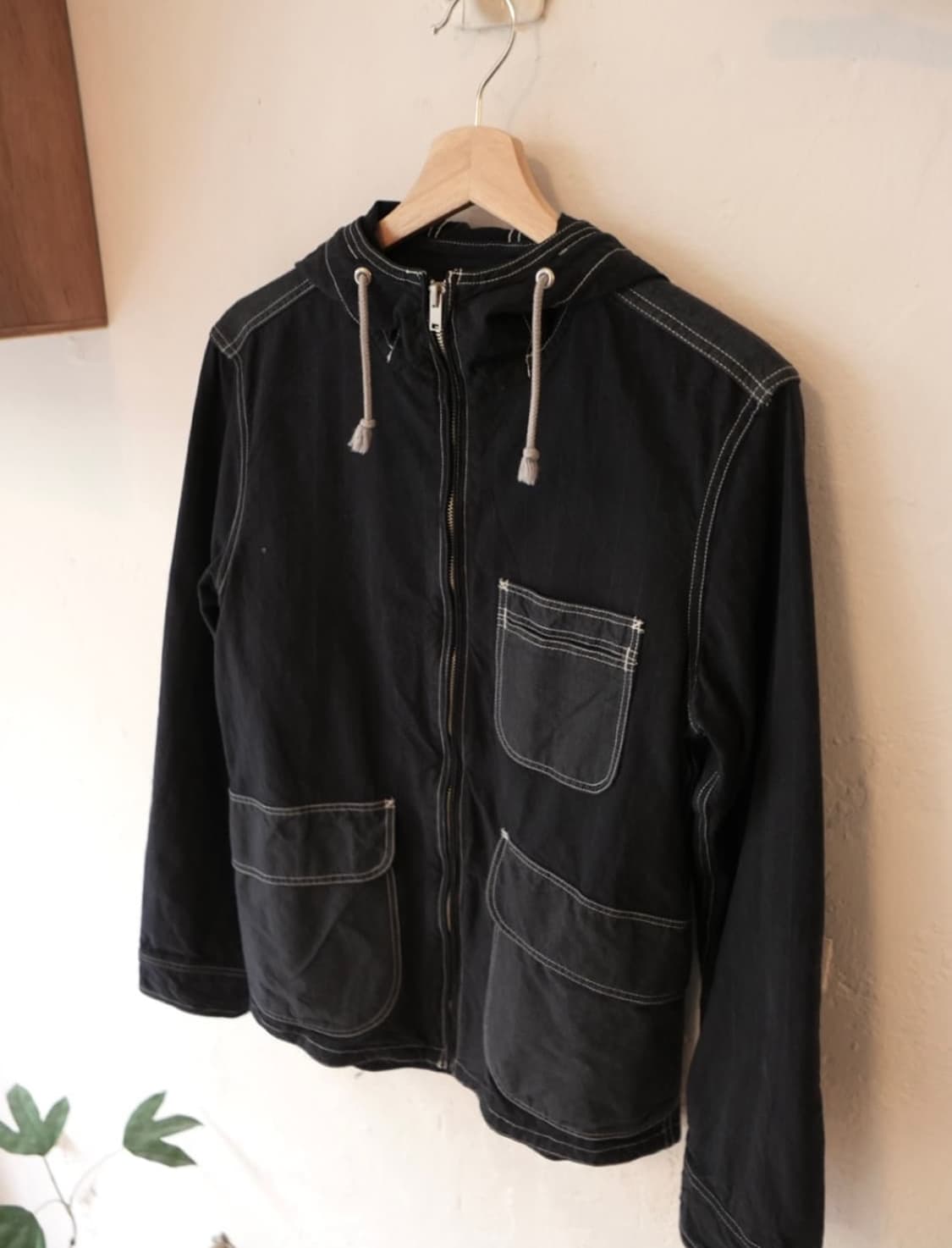 꼼데가르송 옴므 후디드 자켓 xs 상품이미지2