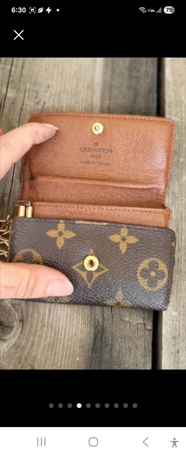 일본 루이비똥매장에서 직접 구매 정품 루이비통  모노그램 멀티클 키홀더 상품이미지3