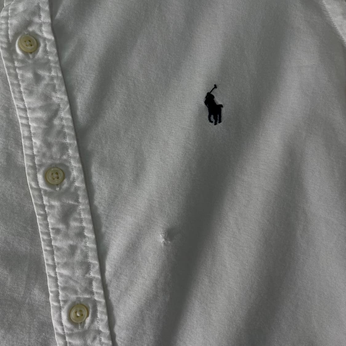 105 폴로랄프로렌 화이트 코튼 셔츠 상품이미지2