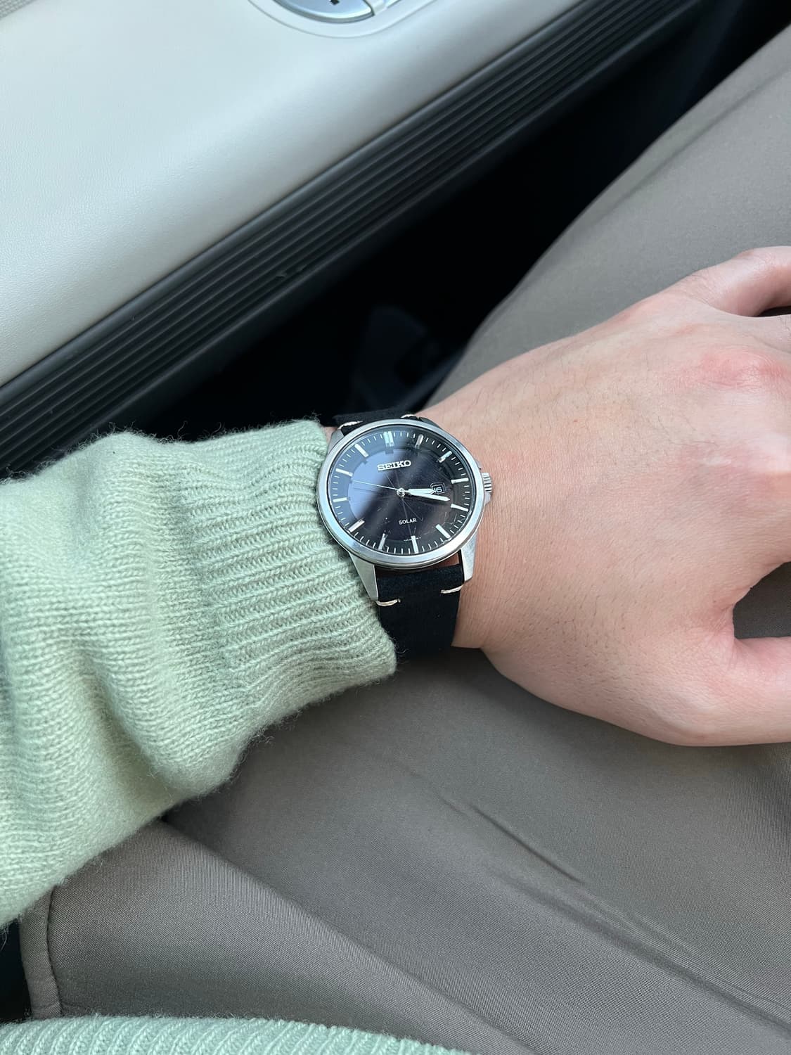 세이코 솔라 데이트 00' 10BAR vintage V145-0CB0 상품이미지2