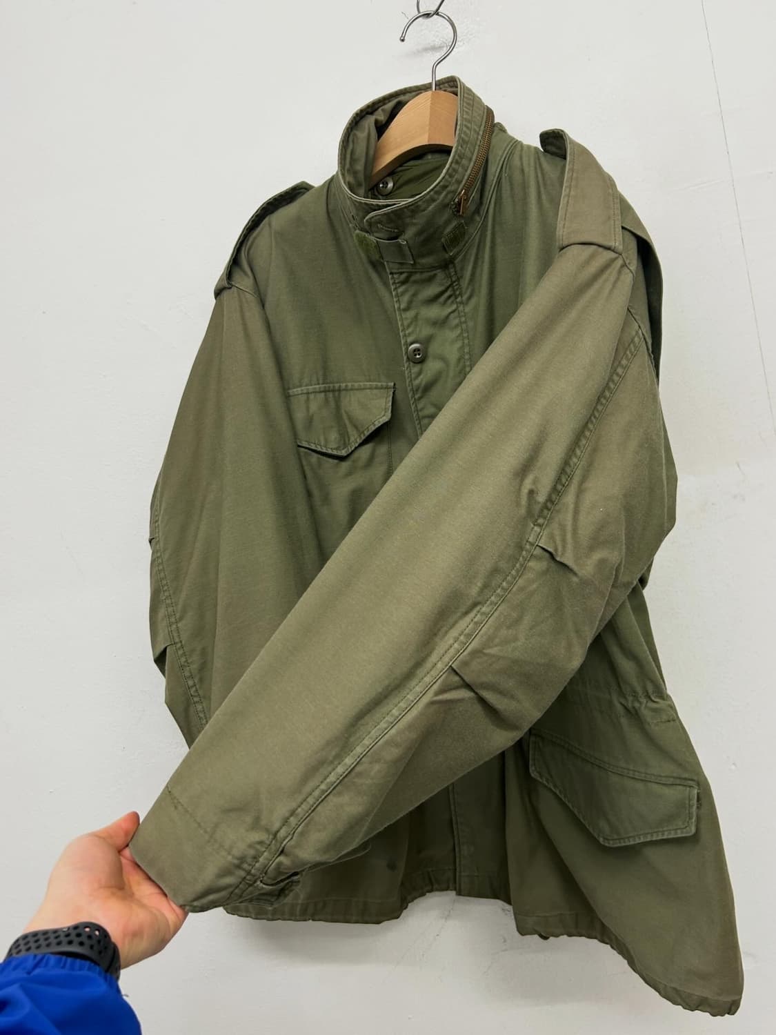 80s 알파인더스트리 M65 필드 자켓 상품이미지3