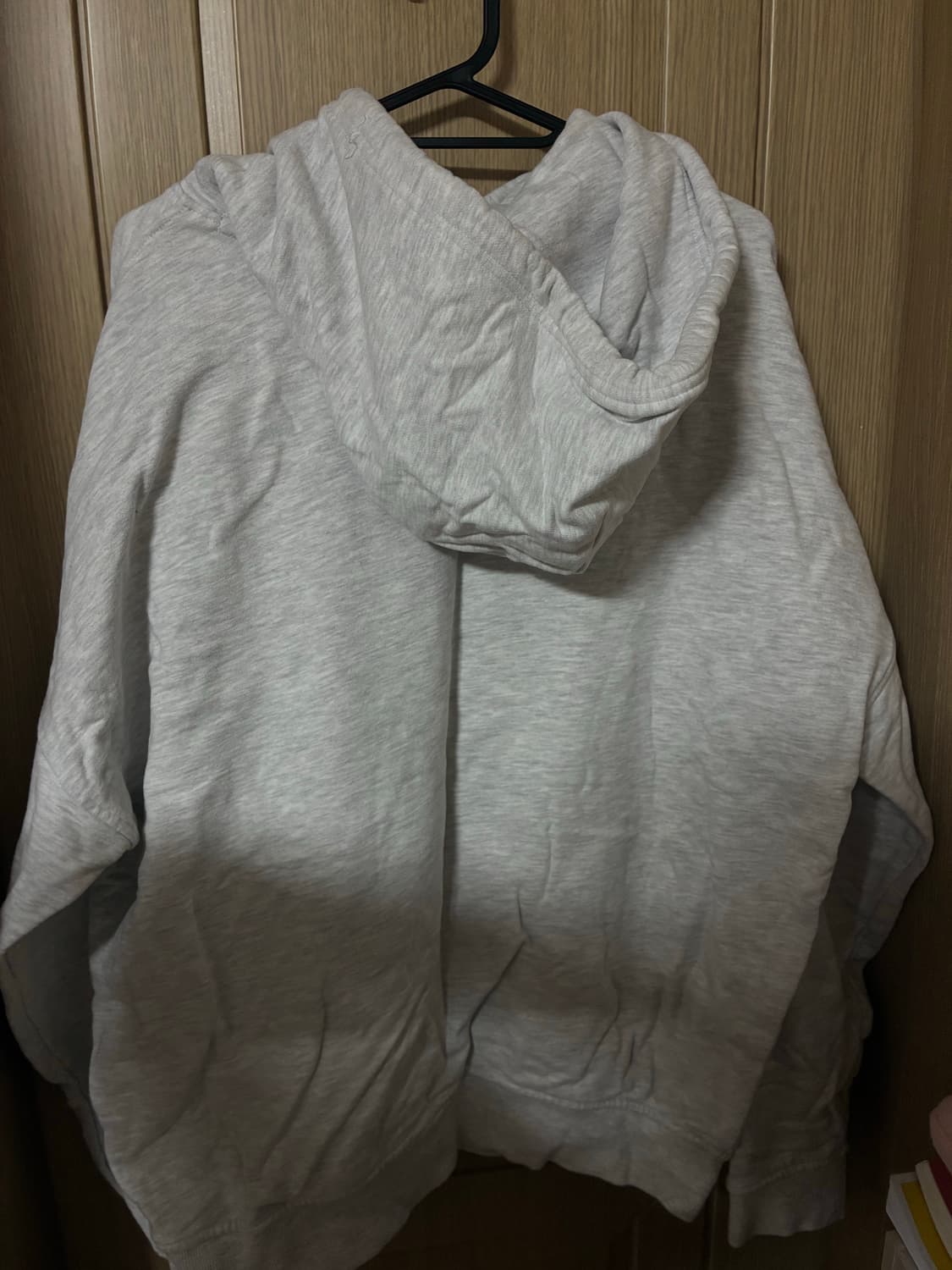 Oioi 백멜란지 후드 상품이미지2