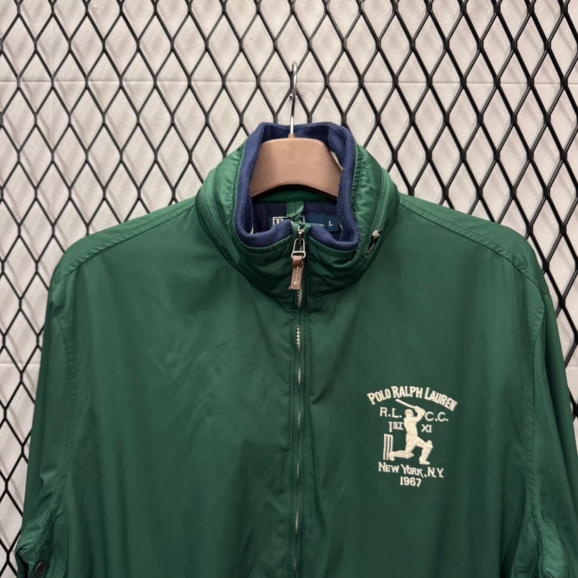 00s 폴로 랄프로렌 트랙자켓 스포츠 헤리티지 RLCC 로고 디테일 그린 상품이미지3