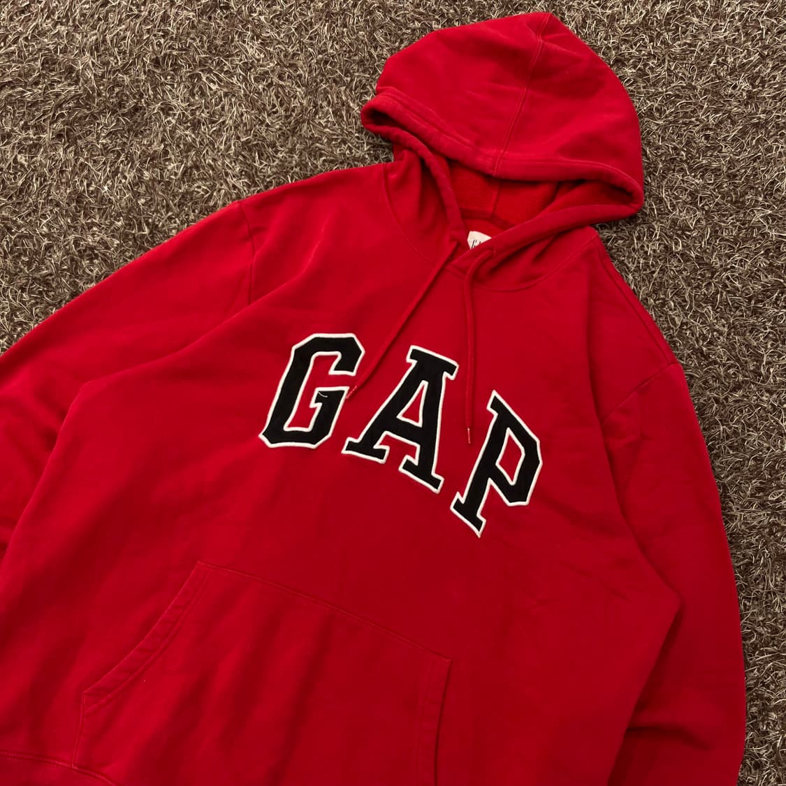 XL 갭 GAP 레드 후드티 상품이미지2