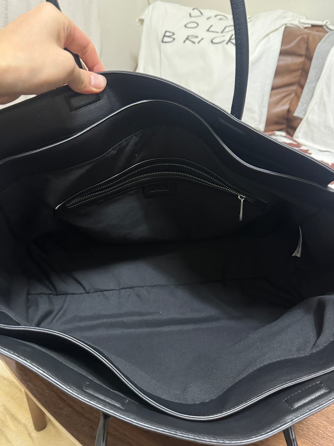 자라 벨트 토트백 상품이미지3