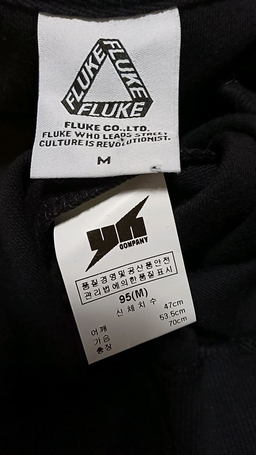 플루크 긴팔 실측100 가슴54 기장72 상품이미지5