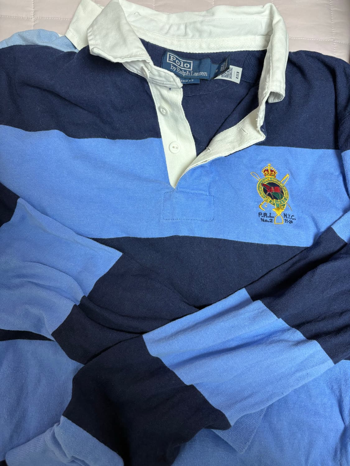폴로 럭비티 네이비/파랑색 m 상품이미지1