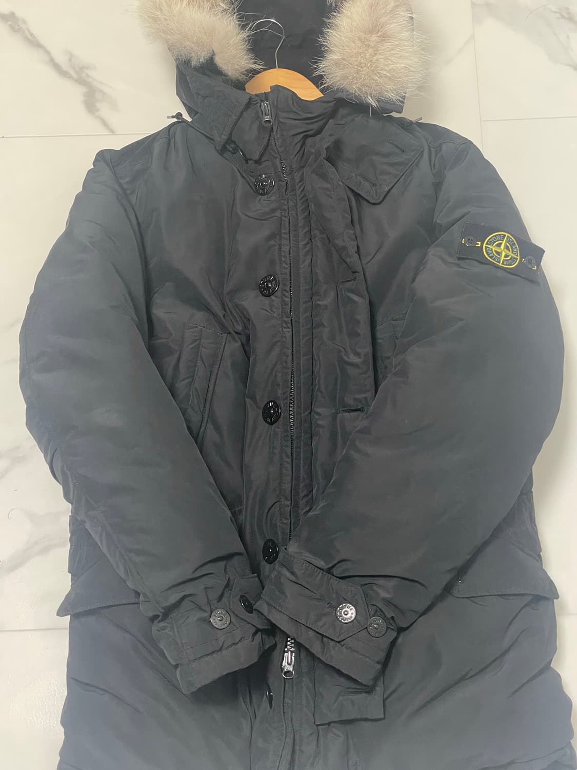 스톤아일랜드 마이크로랩스 퍼 다운패딩 상품이미지3