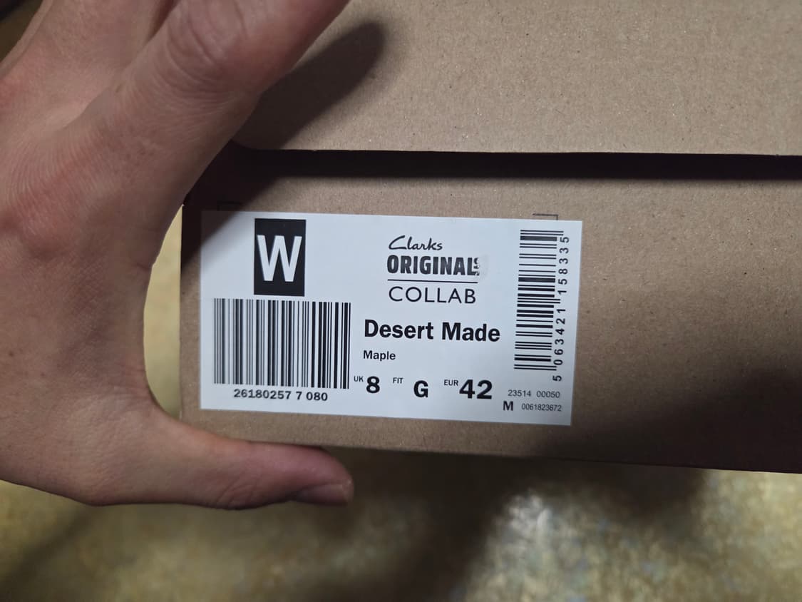 휴먼메이드 x 클락스 8사이즈 상품이미지4