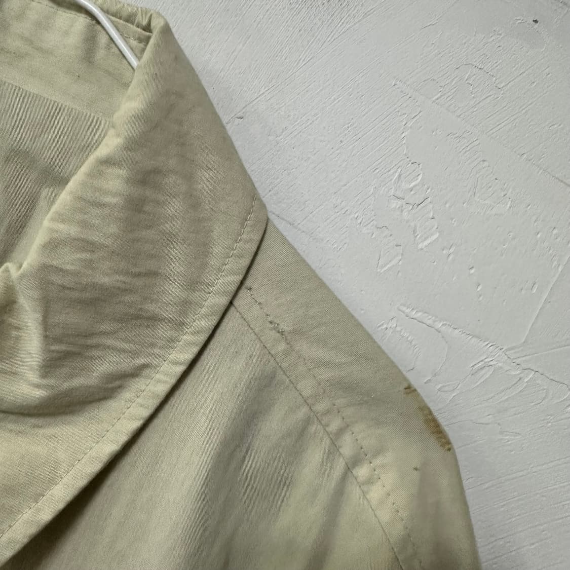 (100) 라코스테 베이지 면 블루종 자켓 상품이미지6