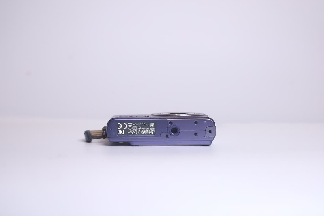 카시오 엑슬림 Z1050 블루 (액정 황변 현상 있음) 상품이미지6