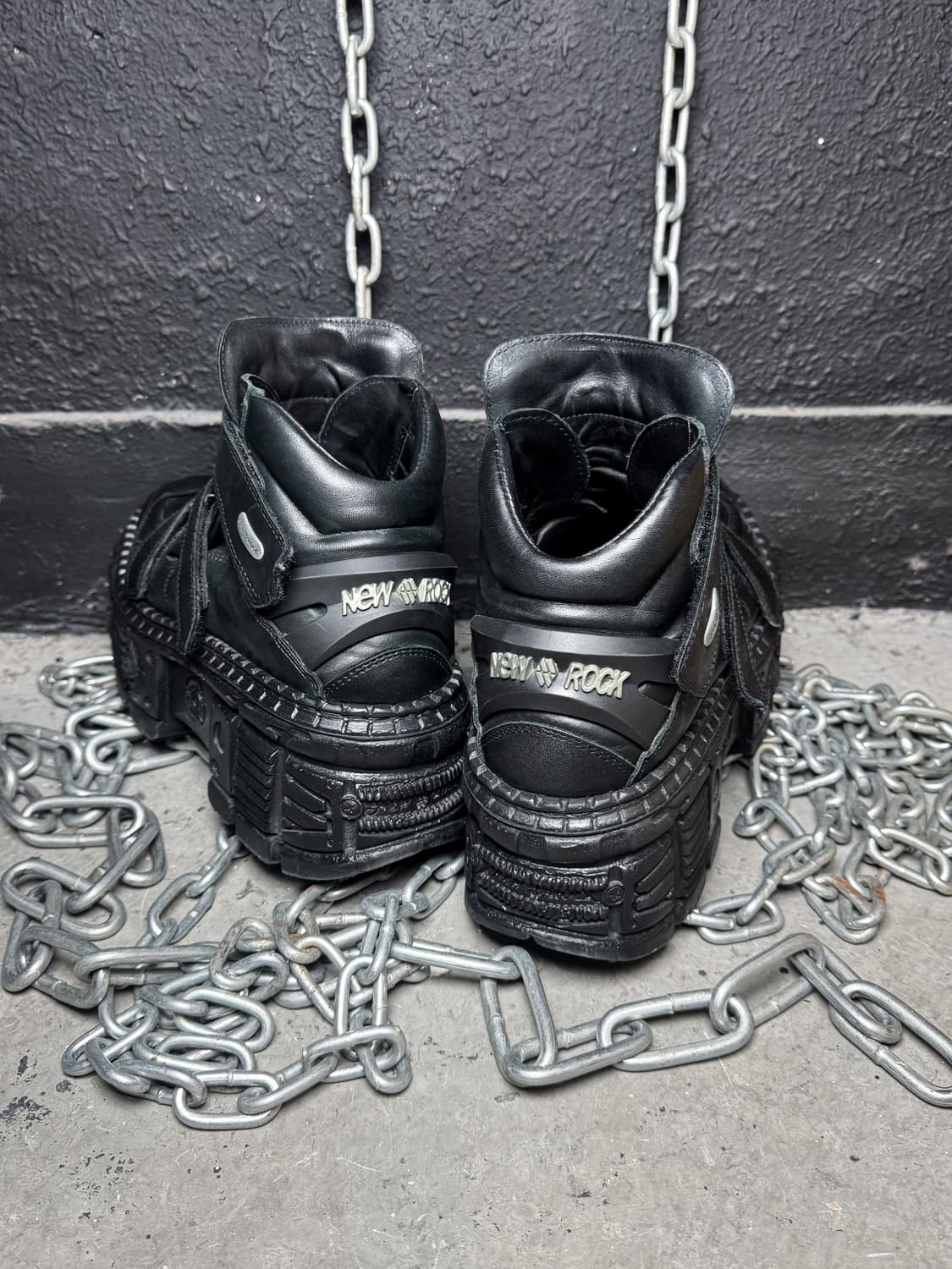 New Rock – Tower Sole Leather Boots 상품이미지7