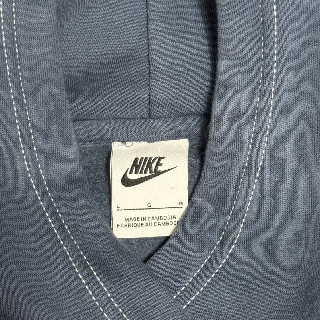 나이키 스우시 기모 후드티 상품이미지4