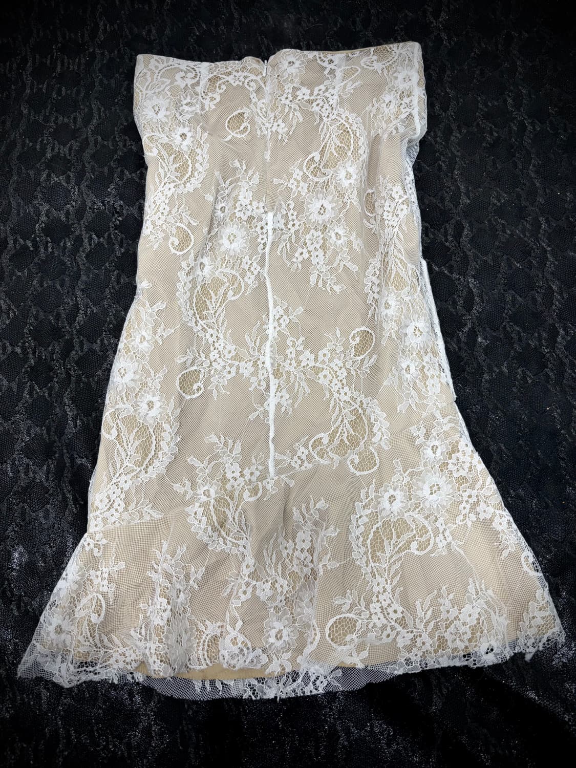 “Vintage” Beige Oriental Lace Skirts 상품이미지7