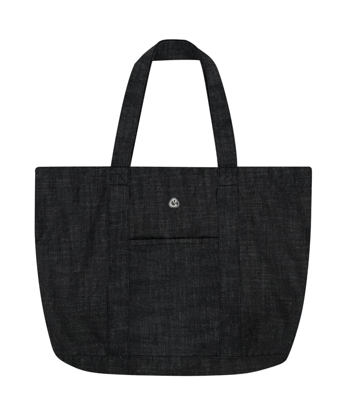 코이세이오 리버시블 체크 데님백 블랙 상품이미지1