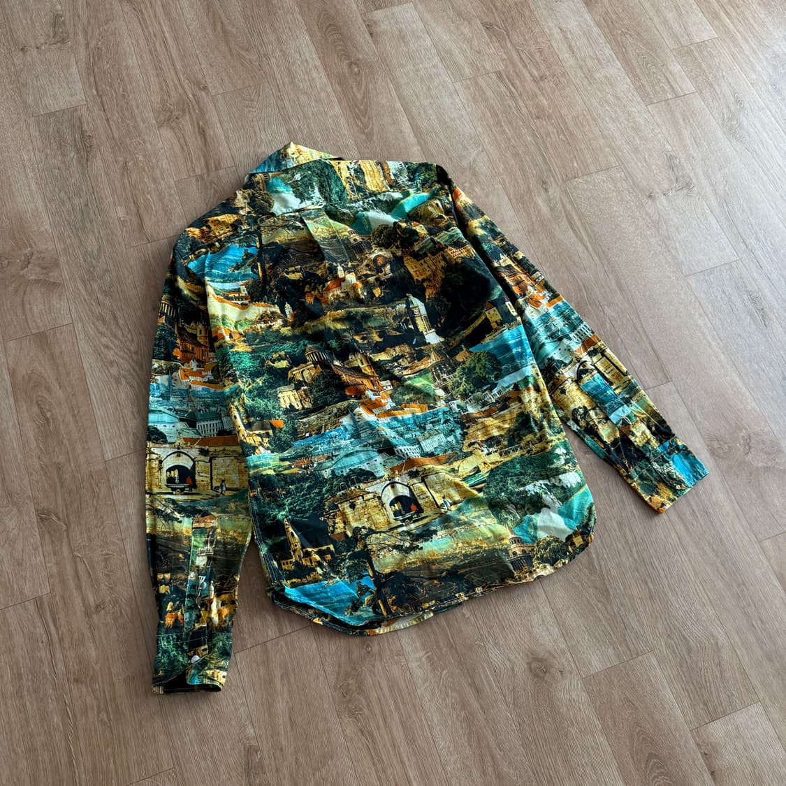 👔 깃먼 빈티지 디지털 프린팅 셔츠 상품이미지4