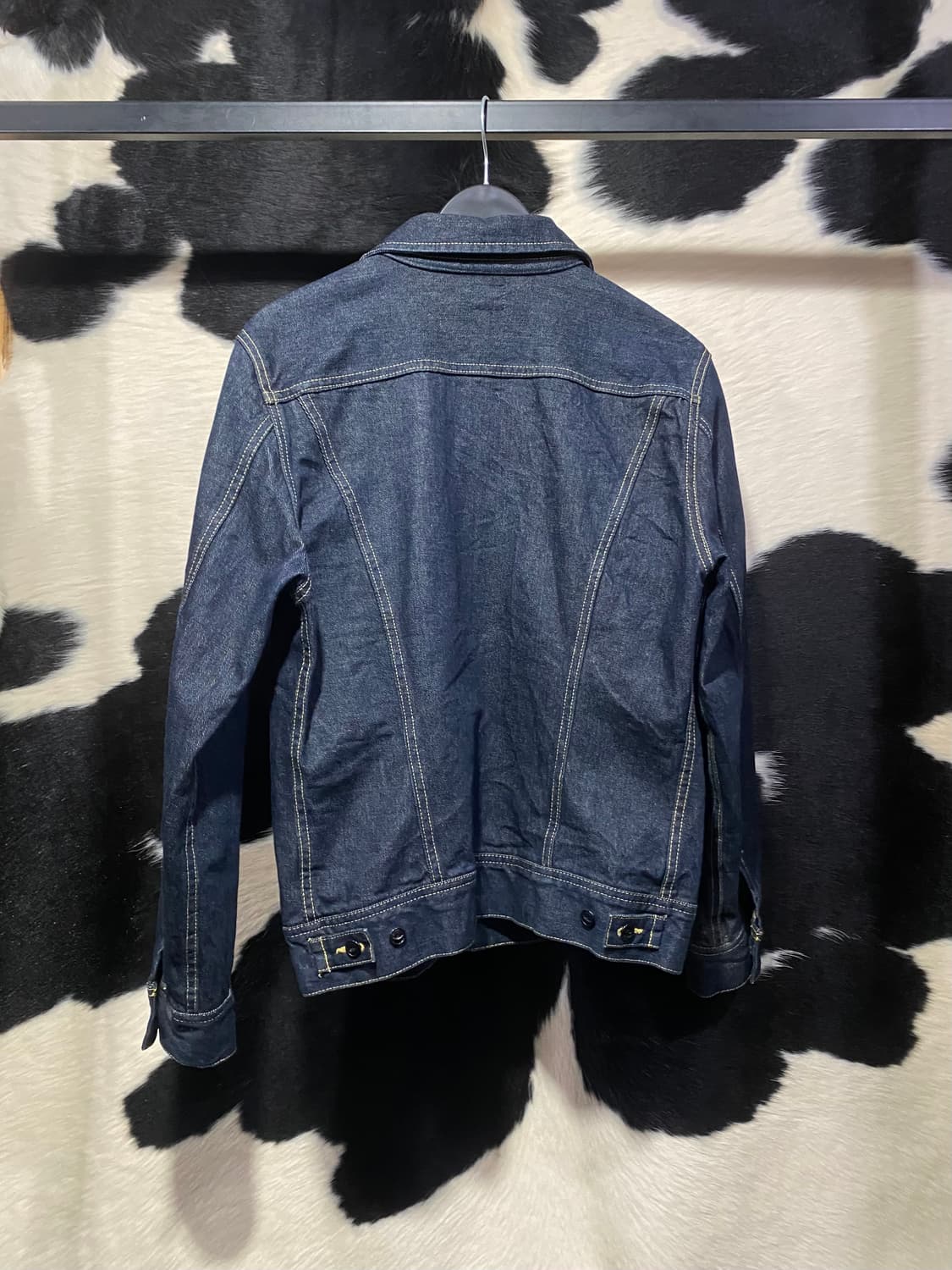 Lee 옐로 스티치 데님 자켓 상품이미지4