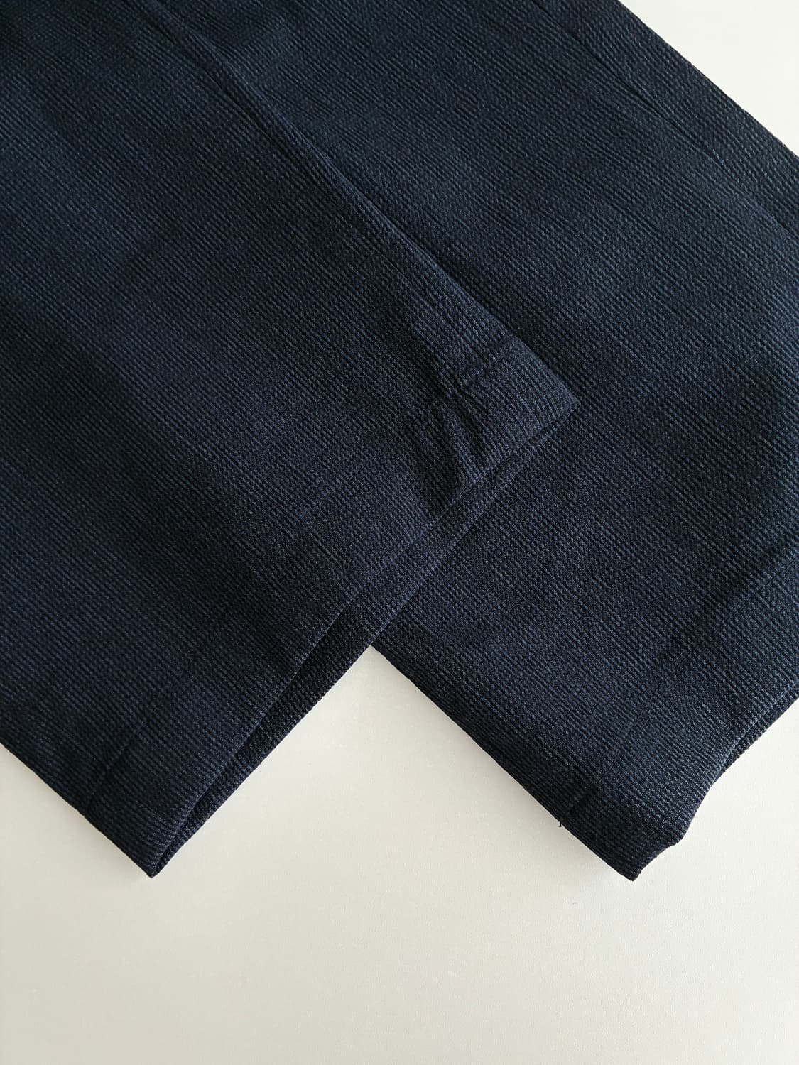 78-94) 시리즈 에피그램 여름 핀턱 팬츠 네이비 상품이미지6