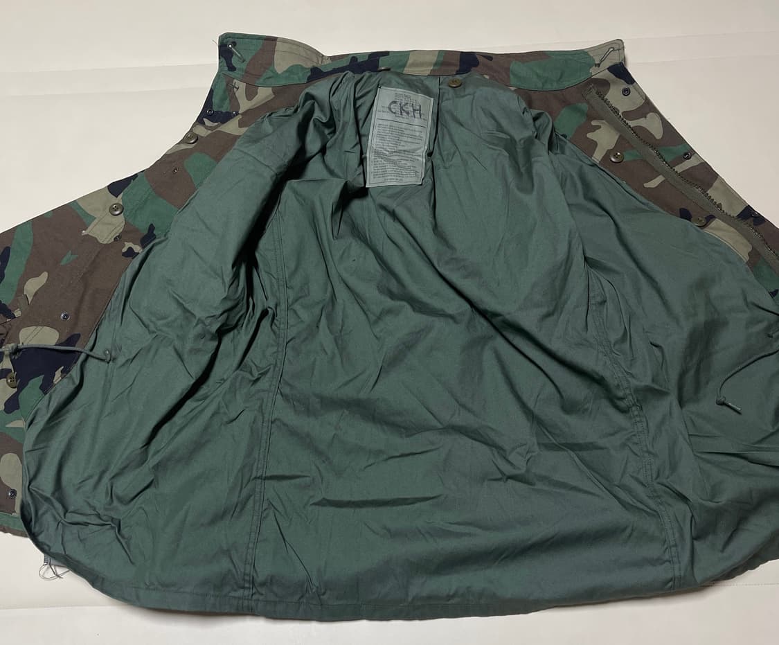 미군 오리지날 M65 필드 자켓 우드랜드 카모 M-R 상품이미지3