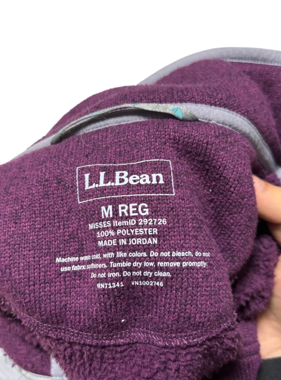 LL Bean Fleece Pullover Jacket 상품이미지7